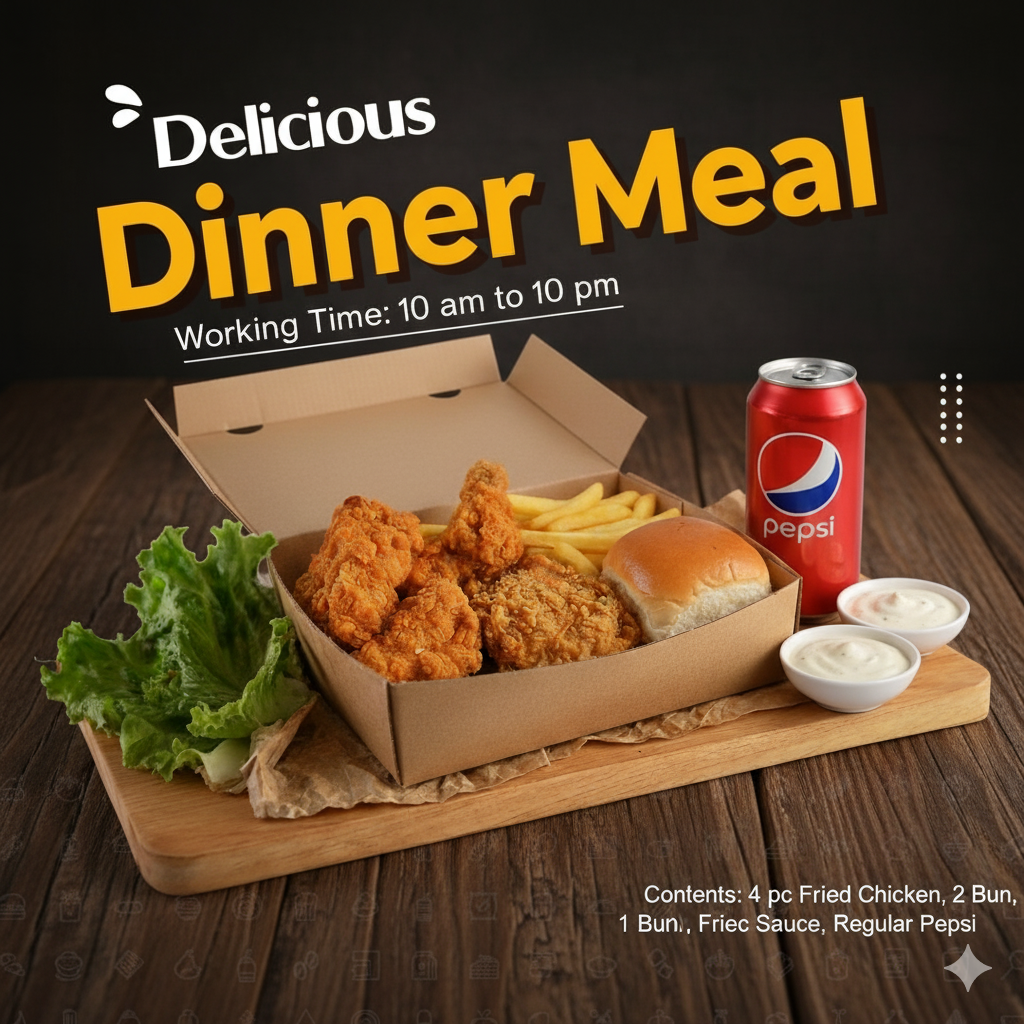 Delicious Dinner Meal